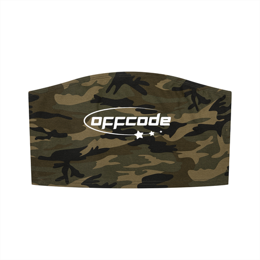 Women’s Camo Cropped Tube Top