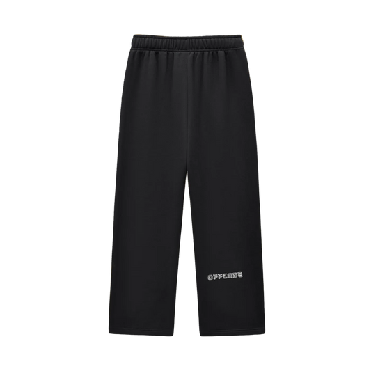 Contrast-Stitched Fleece Sweatpants