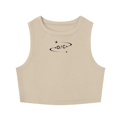 Women's Tight Crewneck Crop Tank Top