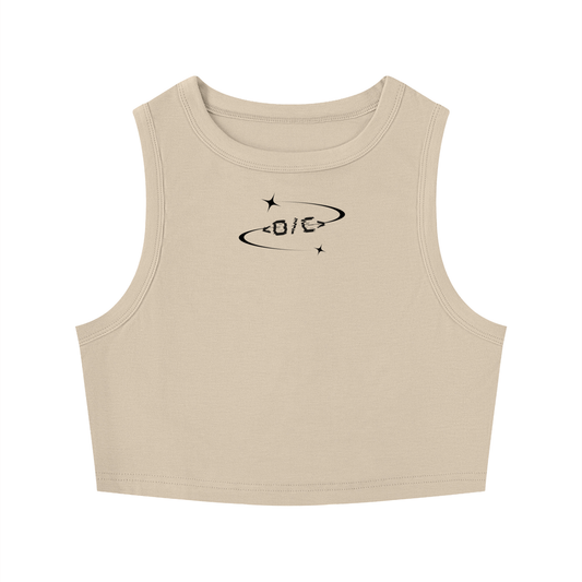 Women's Tight Crewneck Crop Tank Top