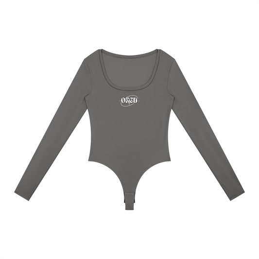 Women's Tight Long Sleeve Yoga Bodysuit