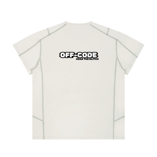 Unisex Contrast Stitch  Regular Fit T-Shirt