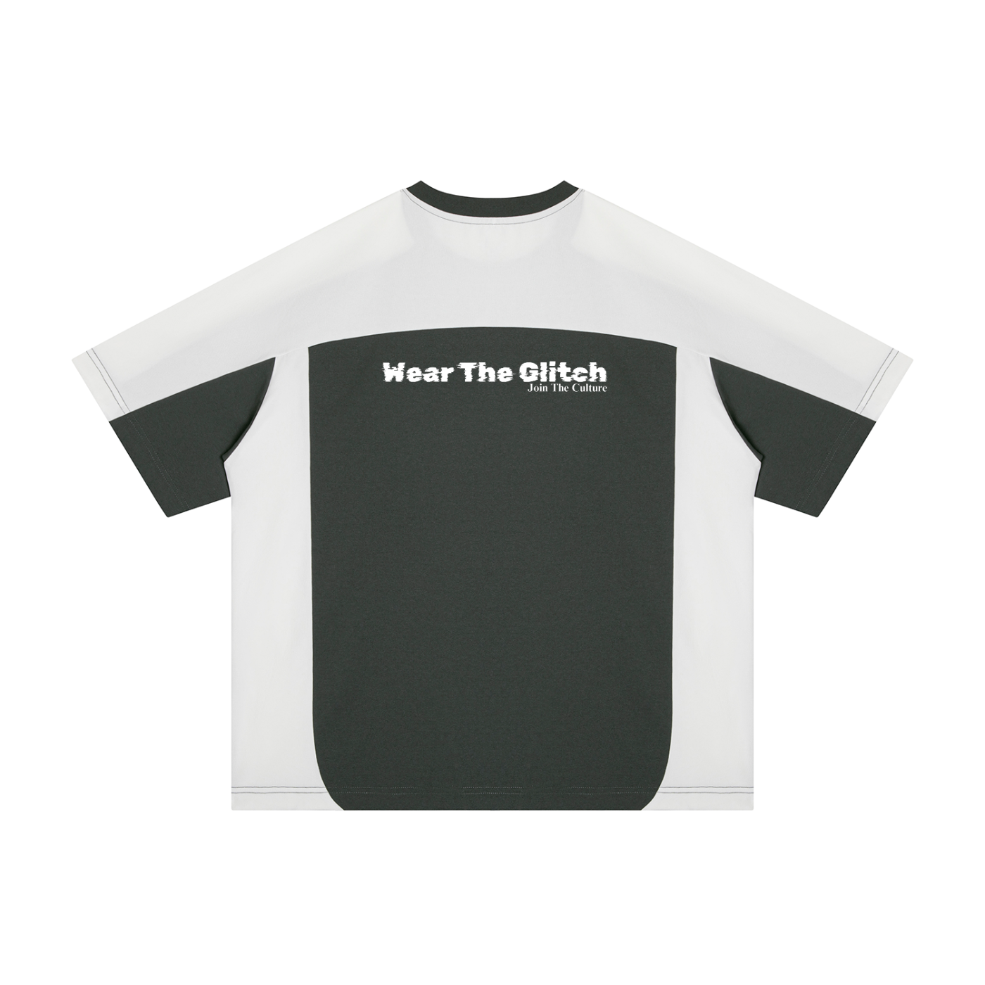 Unisex Color Block Loose T-Shirt
