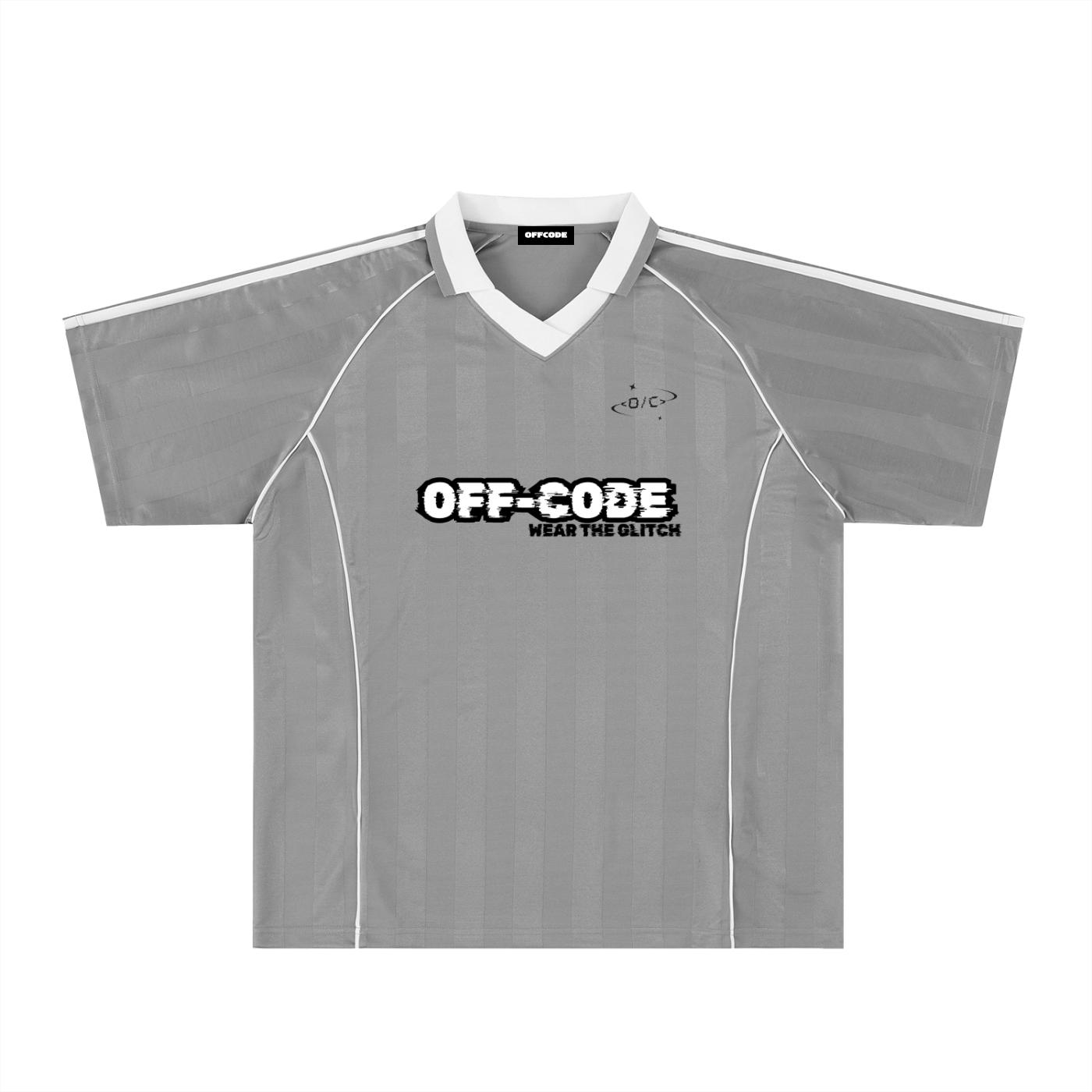 Shadow Stripe Collared Soccer Jersey