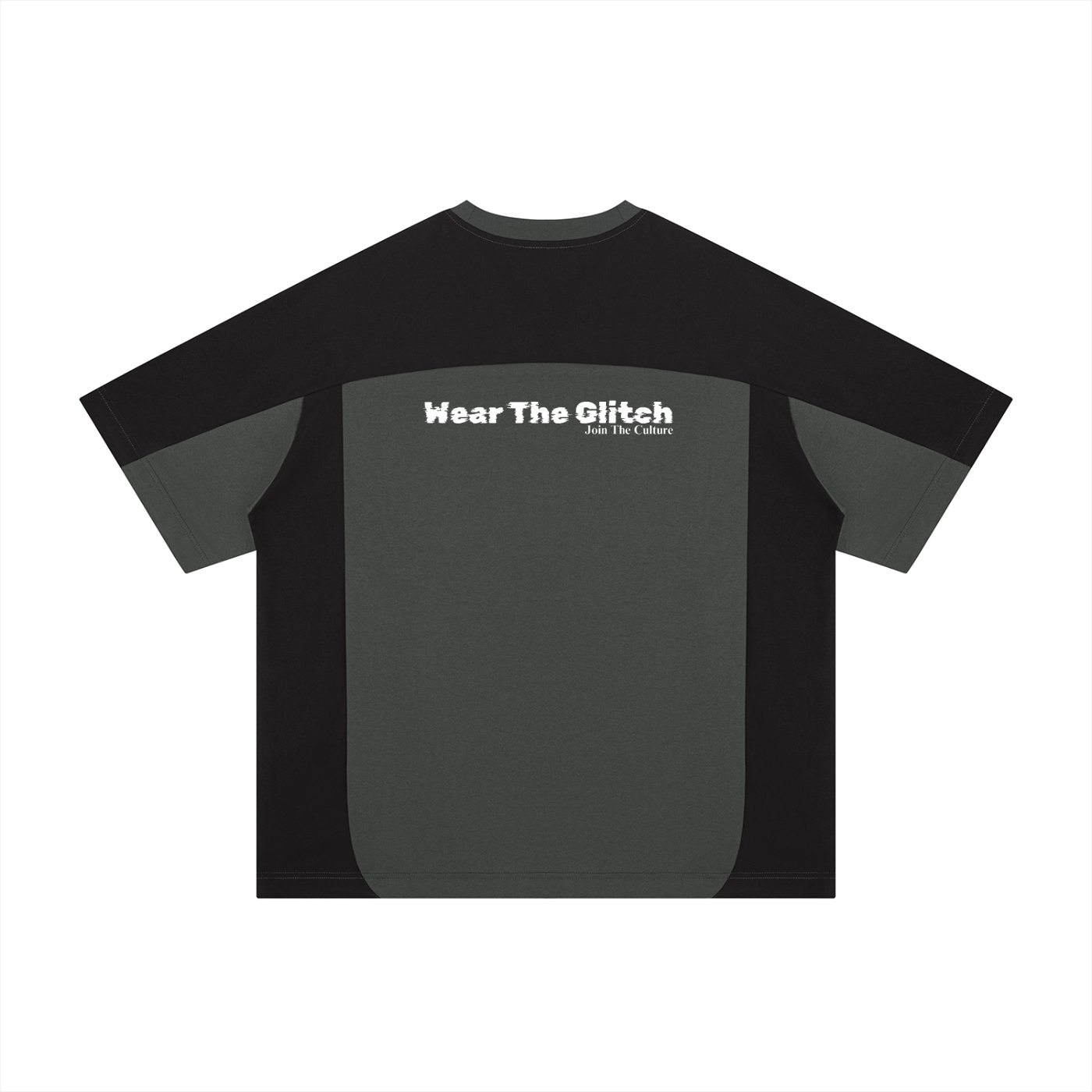 Unisex Color Block Loose T-Shirt