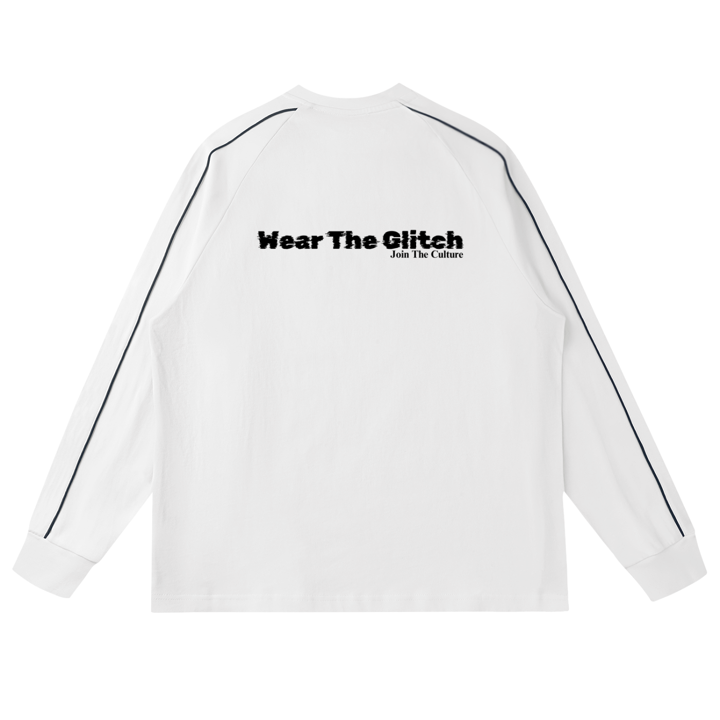 Contrast Panel Raglan Sweatshirt