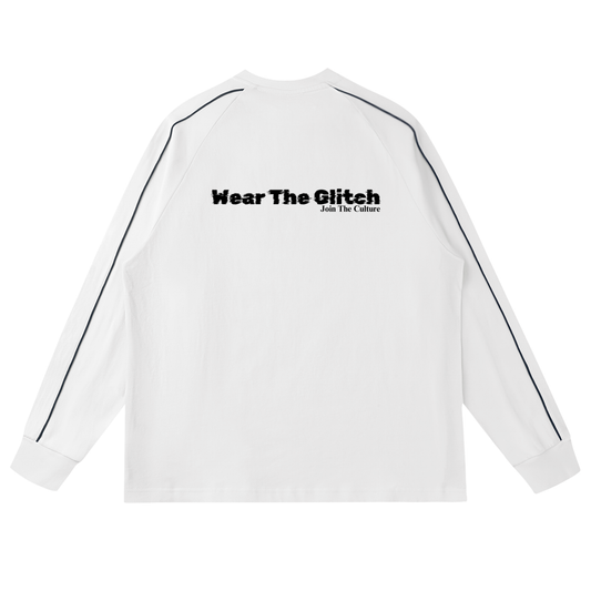 Contrast Panel Raglan Sweatshirt