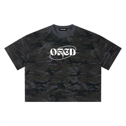 Unisex Camo Boxy T-Shirt