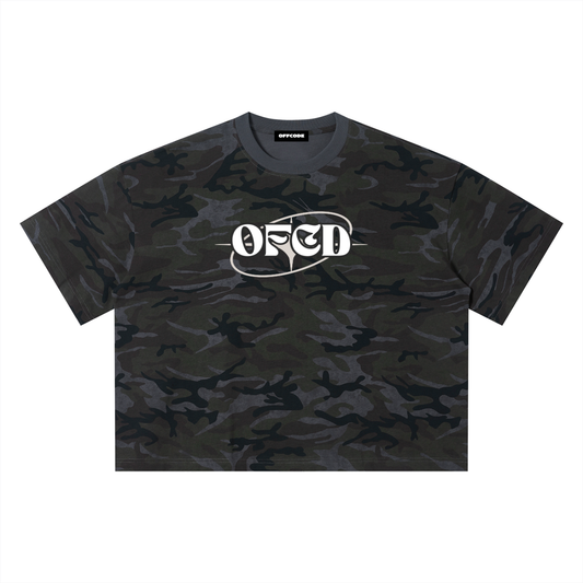 Unisex Camo Boxy T-Shirt