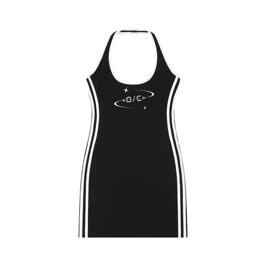 Women's Binding Tight Halter Dress