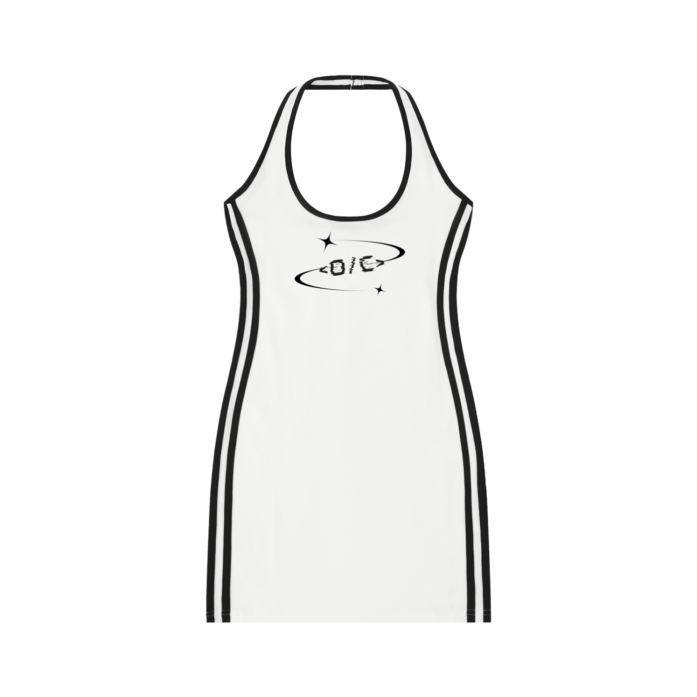 Women's Binding Tight Halter Dress