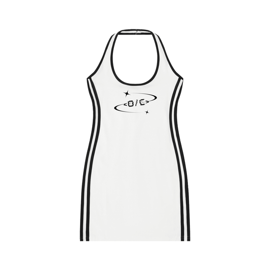 Women's Binding Tight Halter Dress