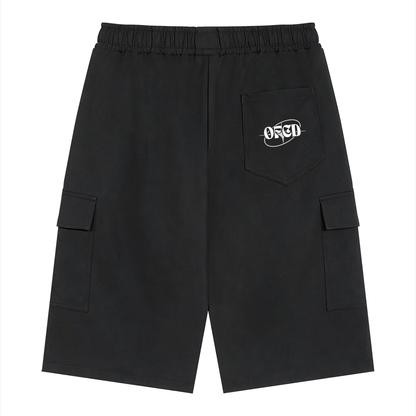Unisex Drawstring Cargo Shorts