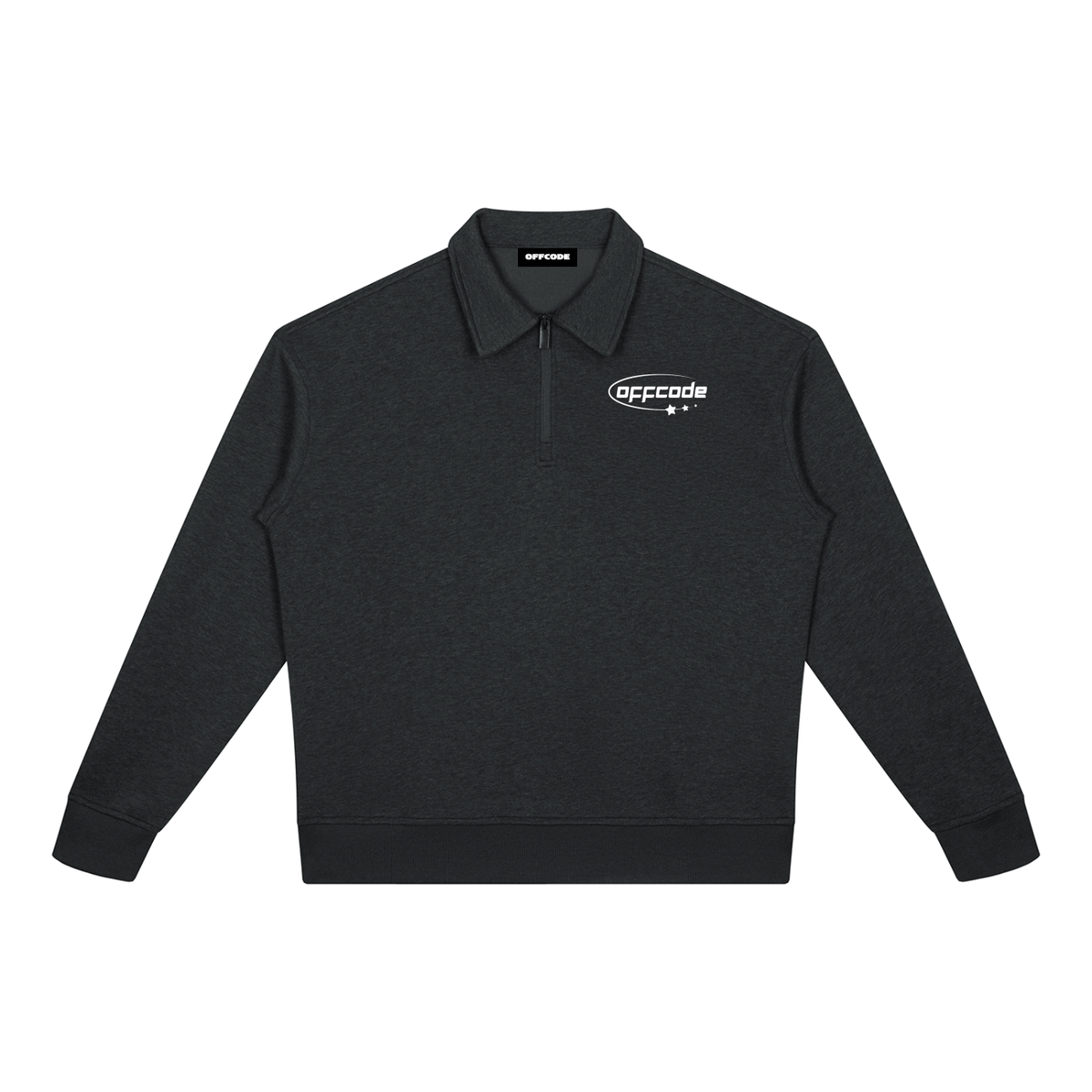 Unisex Boxy Quarter-Zip Sweatshirt