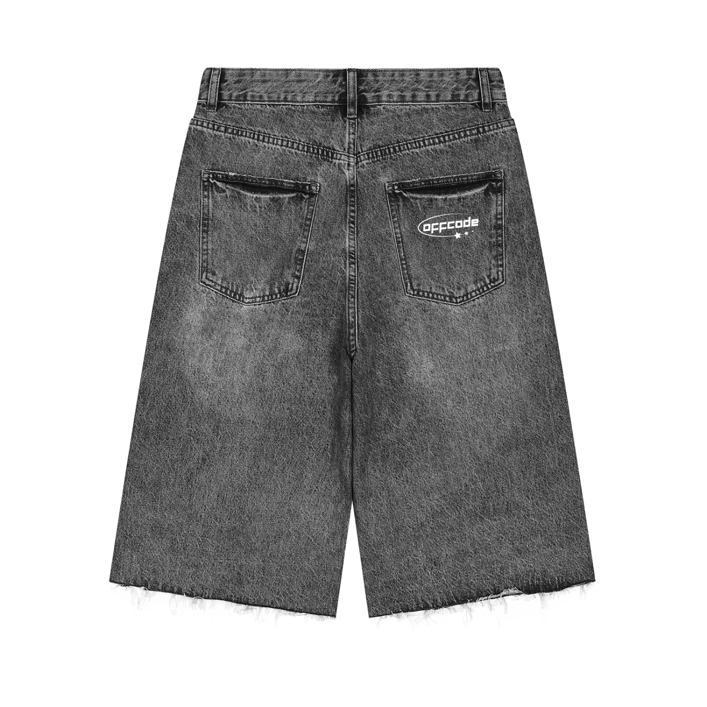 Wide Leg Denim Jorts