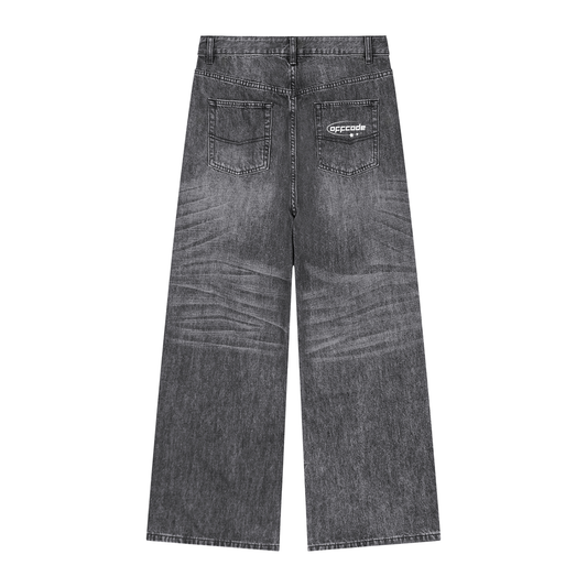Men's Vintage Wash Denim Jeans