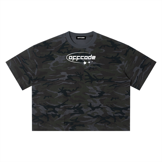 Unisex Camo Boxy T-Shirt
