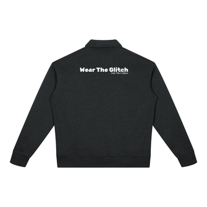 Unisex Boxy Quarter-Zip Sweatshirt
