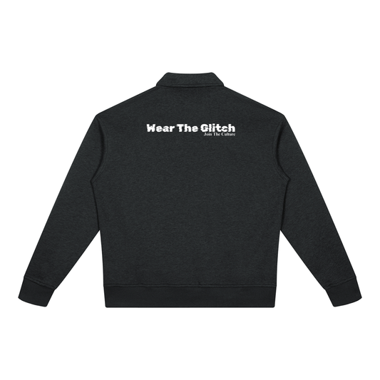 Unisex Boxy Quarter-Zip Sweatshirt
