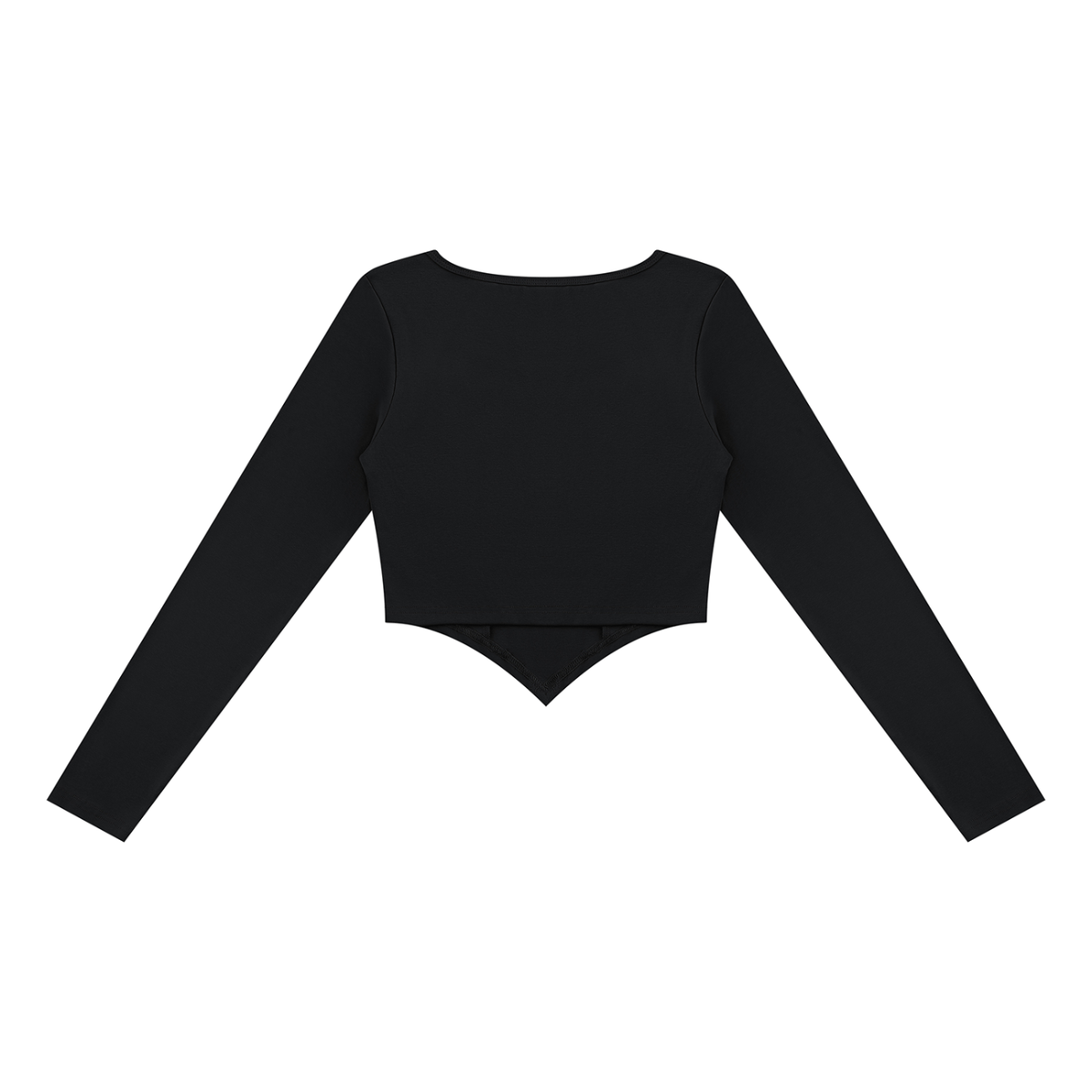Women's Square Neck Cropped T-Shirt