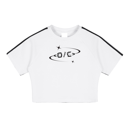 Taped Cooling Performance Crop Top