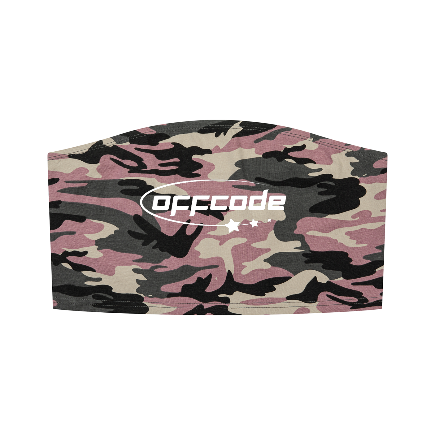 Women’s Camo Cropped Tube Top