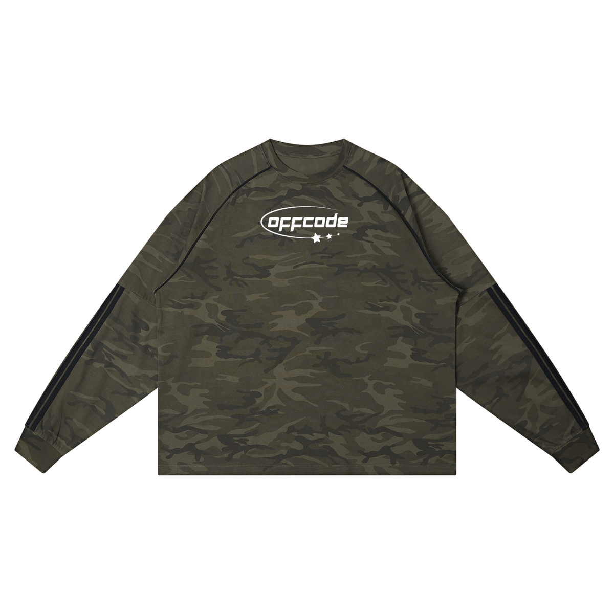 Unisex Camo Loose Long Sleeve T-Shirt