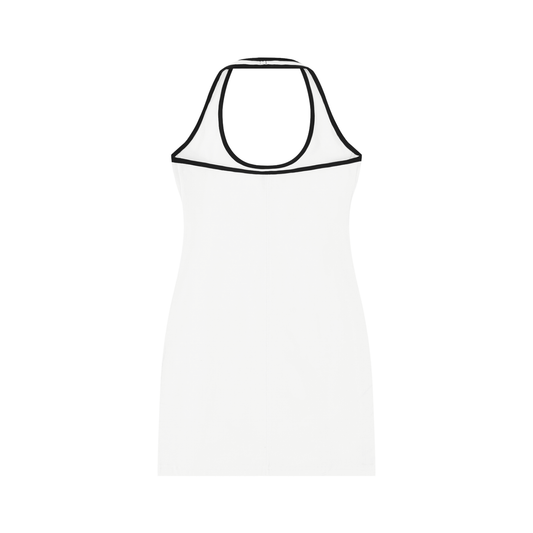 Women's Binding Tight Halter Dress