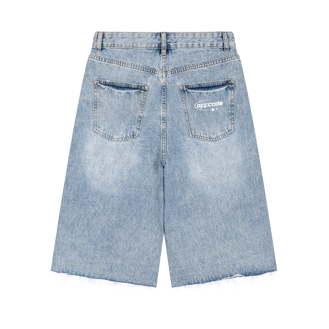 Wide Leg Denim Jorts